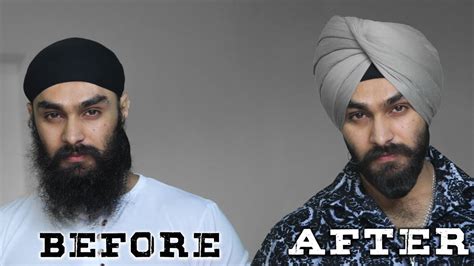 Sikh Beard Perming