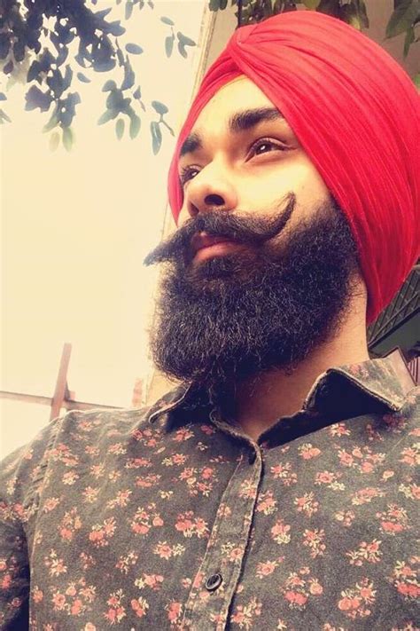 Sikh Curly Beard Styles