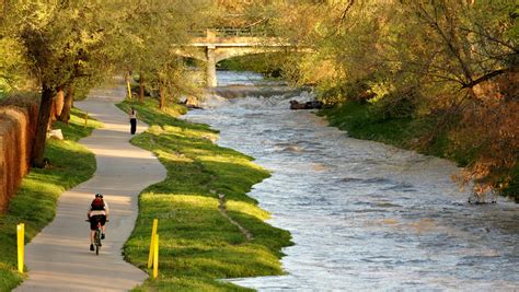 Sile River Bike Path Landscape