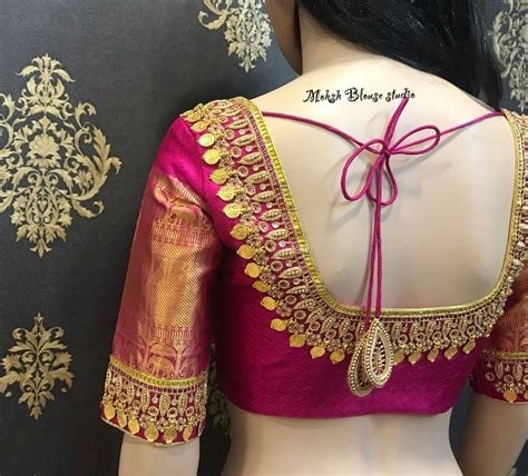 Silk Blouse Designs