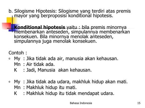 Silogisme Contoh Soal