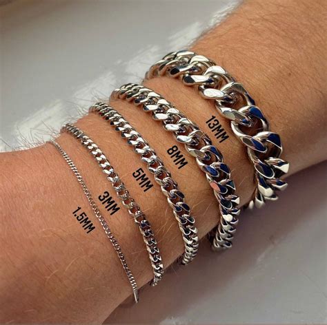 Silver Chain Bracelets