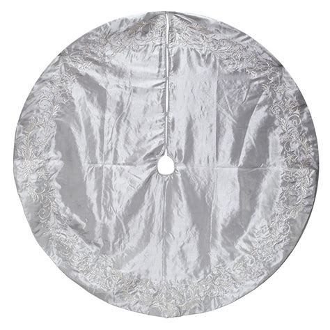 Silver Christmas Tree Skirts