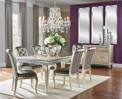 Silver Dining Room Sets