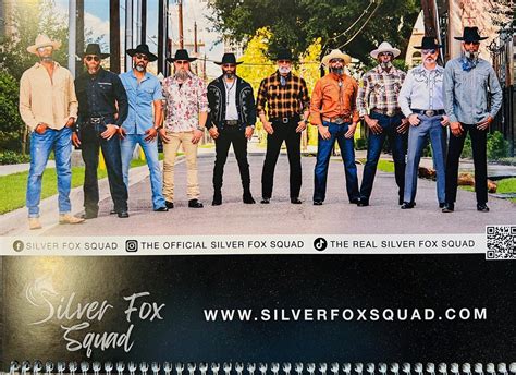 Silver Fox Squad Calendar