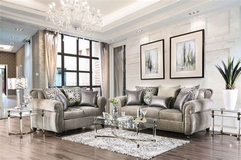 Silver Living Room Decorations