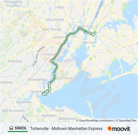 sim26 Route Schedules, Stops & Maps Midtown Via 42 St Via Madison Av