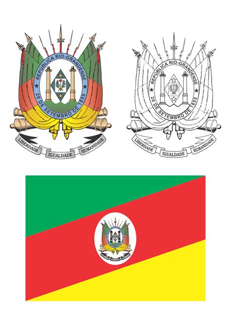 Brasão do Rio Grande do Sul em vetor - Vetores Download