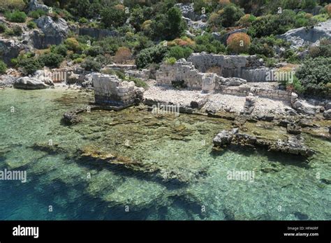 Simena Sunken City History