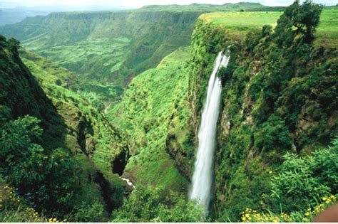 Simien Mountains Waterfalls