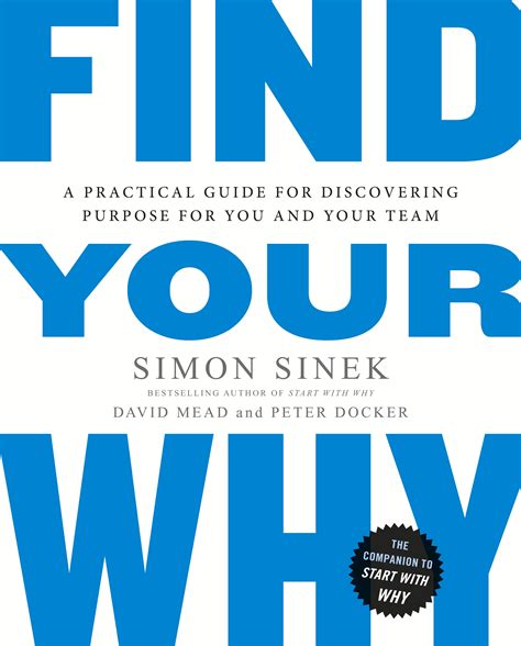 Simon Sinek Find Your Why Worksheet