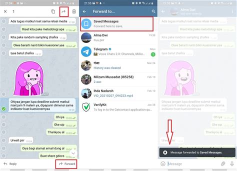 Simpan Perubahan di Telegram