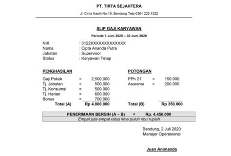 Simpan Sebagian Gaji Bulanan Anda