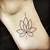 Simple Lotus Tattoo Designs