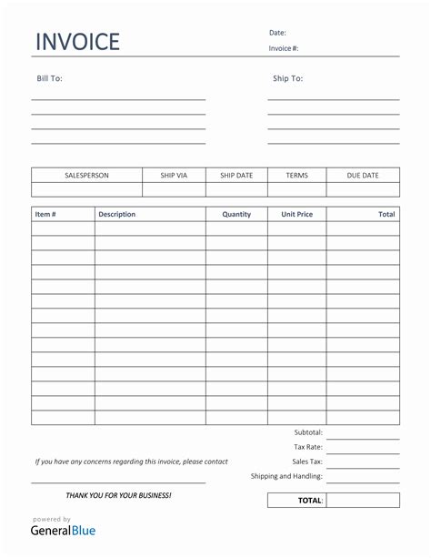 28+ Invoice Template Pdf Format PNG * Invoice Template Ideas