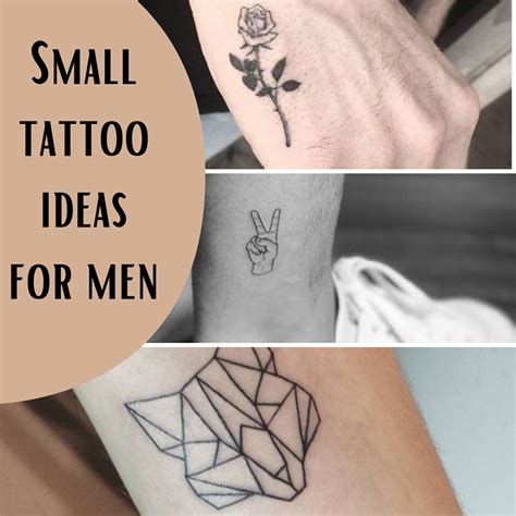 The 77 Best Small and Simple Tattoos for Men Improb