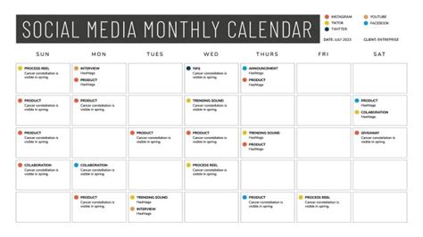 An Epic Social Media Content Calendar Template for 2021 (with Tutorial