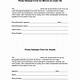 Simple Social Media Photo Release Form Template