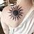 Simple Sun Tattoo