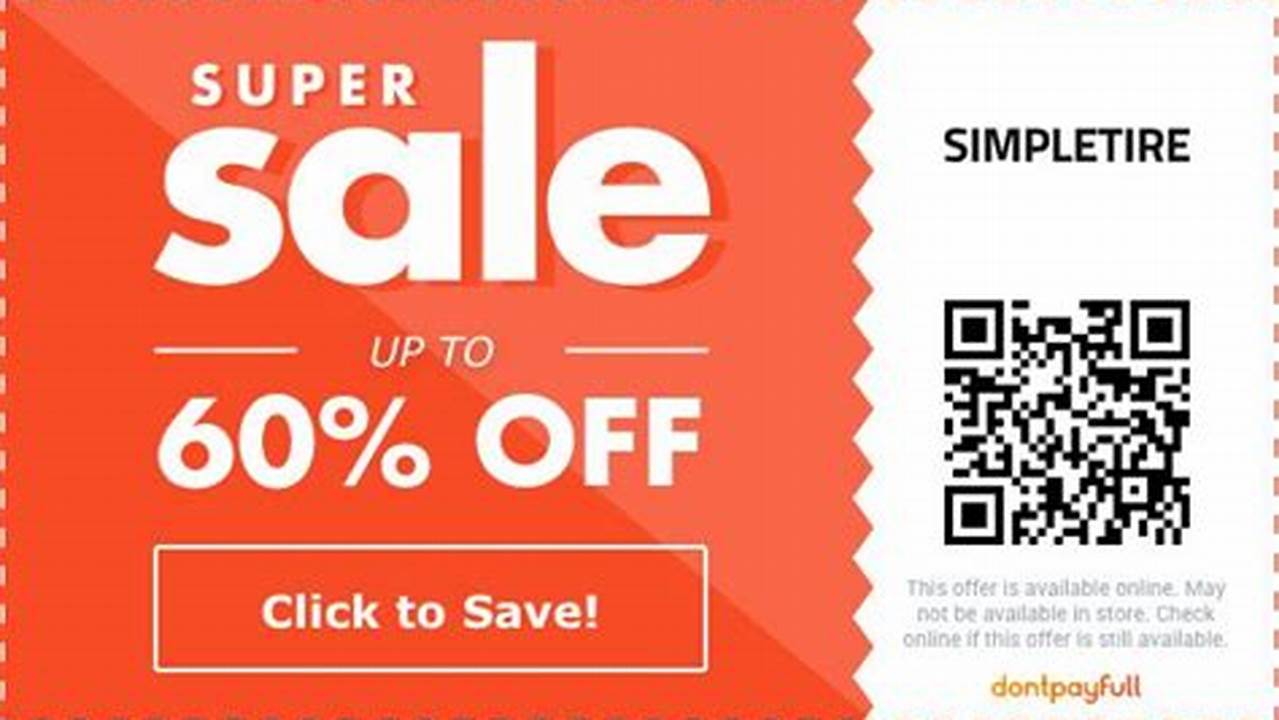 Simple Tire Promo Code April 2024