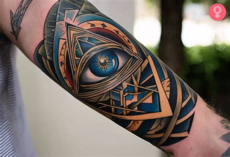 Simple All Seeing Eye Tattoo