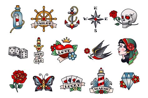 Simple American Traditional Tattoo