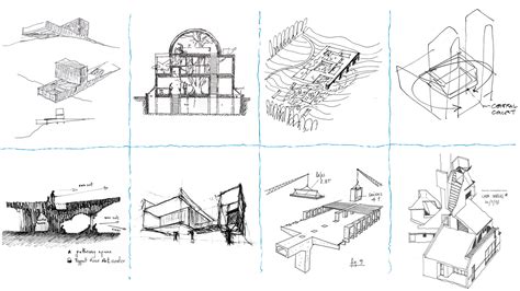 Simple Architecture Design Sketches