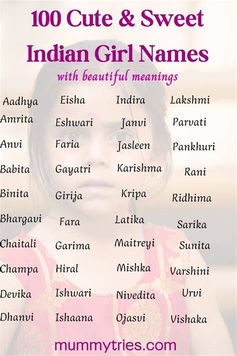 Simple Baby Girl Names Hindu