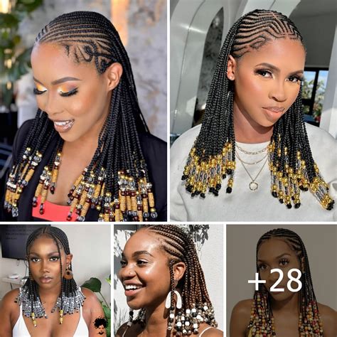 Simple Beaded Braids