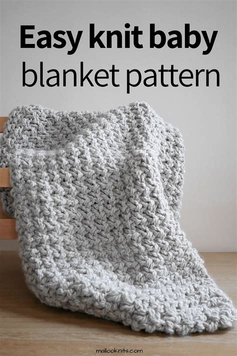 Simple Blanket Knitting Patterns
