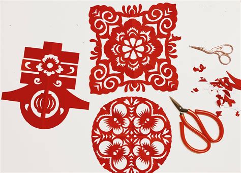 Simple Chinese Paper Cutting Templates