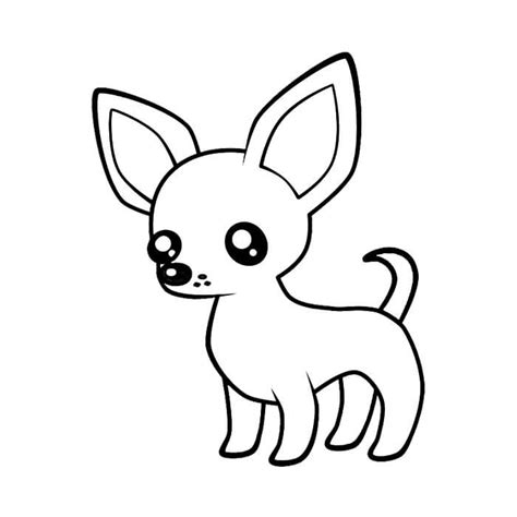 Chihuahua sketch, Chihuahua Puppy Drawing Illustration, Hand drawn