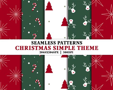 Simple Christmas Patterns