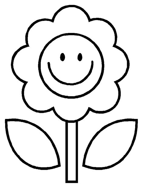 Simple Colouring Pages for Toddlers