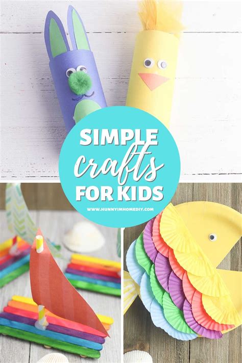 Simple Crafts For Kids To Make At Home