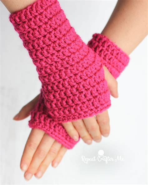 Simple Crochet Gloves