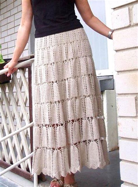 Simple Crochet Skirt Pattern