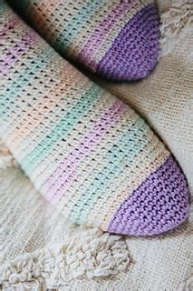 Simple Crochet Socks