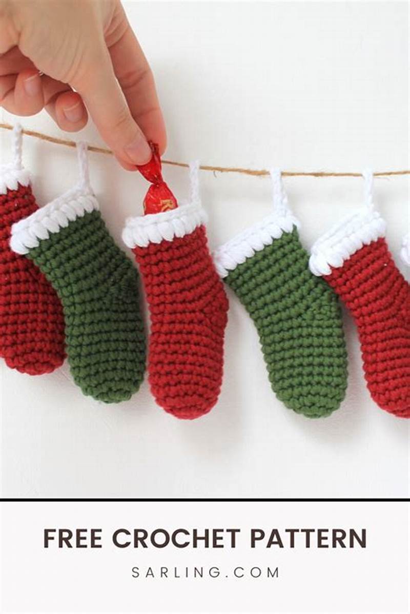 Simple Crochet Stocking Pattern