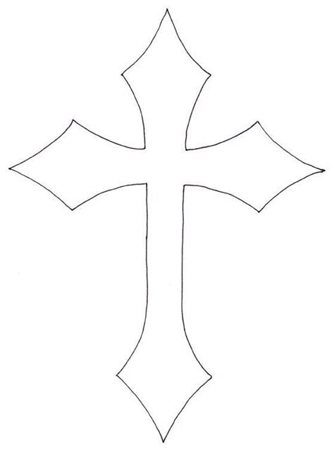 Simple Cross Template