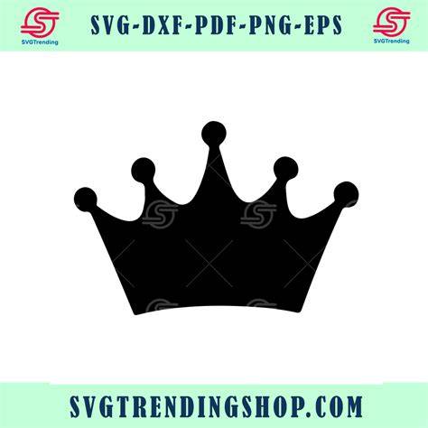 Crafting Your Regal Look with Ease: Get Your Hands on the Simple Crown SVG!