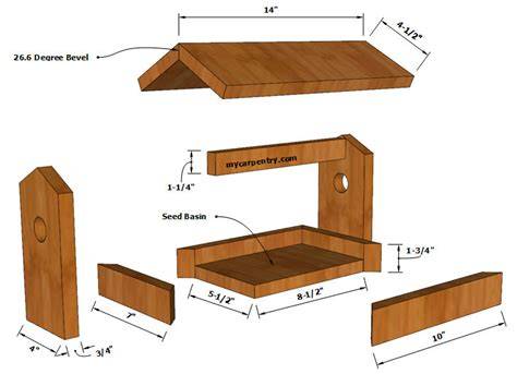 Simple DIY Bird Feeder Plans