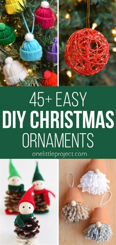 Simple DIY Ornament Ideas
