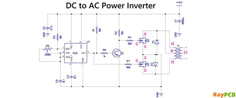Effortless DC to AC Inverter Circuit Diagram for Seamless Power Conversion