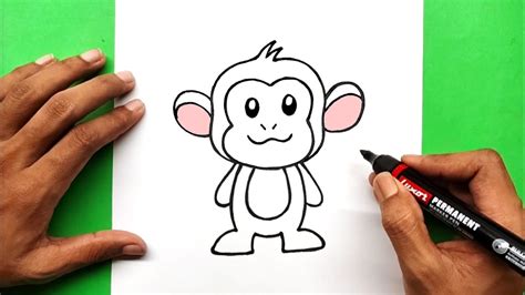 Simple Drawing Monkey