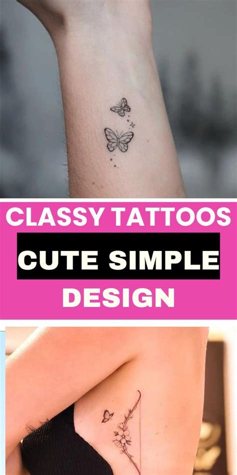 Simple Elegant Tattoos
