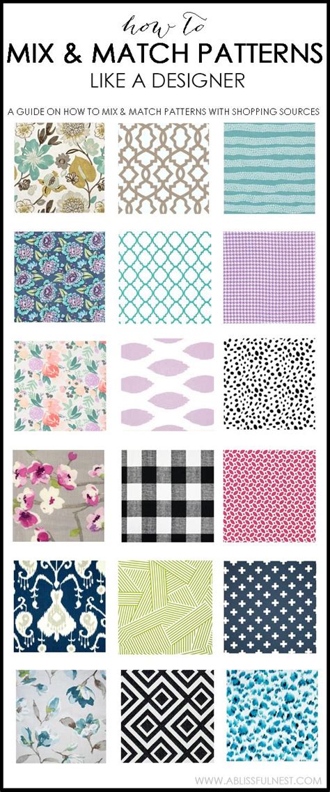 Simple Fabric Patterns