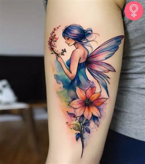 Simple Fairy Tattoo