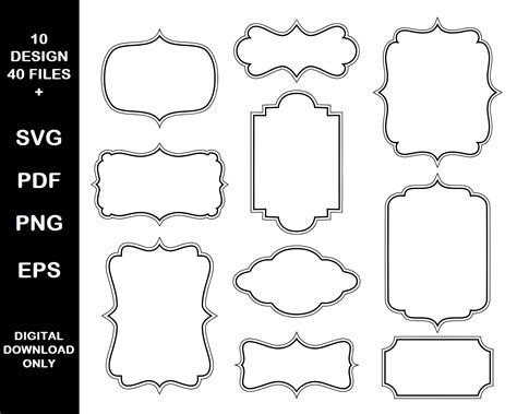 Elevate Your Design Game with the Ultimate Simple Frame Svg: The Perfect Addition to Your Creative Toolkit!