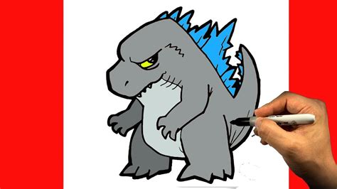 Simple Godzilla Drawing